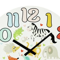 Dětské nástěnné hodiny MPM Animals - E07M.4265.00