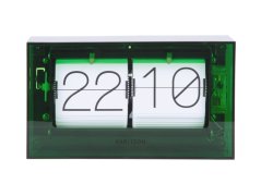 Designové nástěnné/stolní překlápěcí hodiny 5976GR Karlsson 21cm