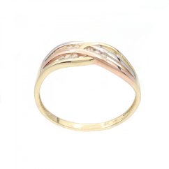 Zlatý prsten P18R0105, vel. 54, 1.55 g