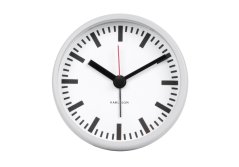 Dizajnový budík 5645WH Karlsson 9cm