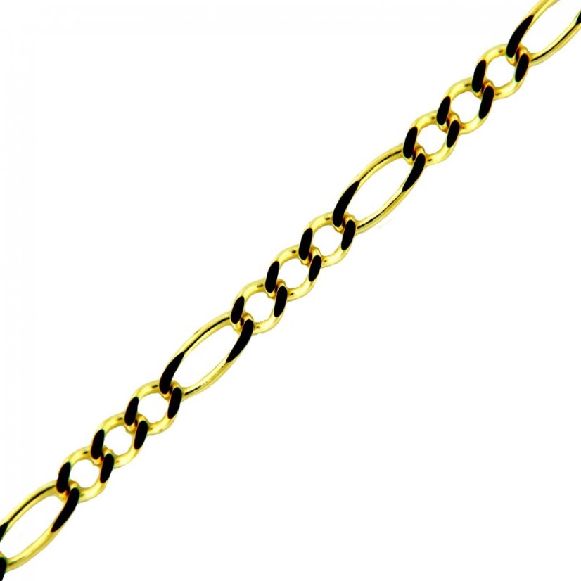 Zlatý řetízek FIG050/LARGA, vel. 19, 1.45 g Zlatý řetízek FIG050/LARGA, vel. 19, 1.45 g