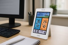 Rádiom riadená meteorologická stanica JVD RB3374