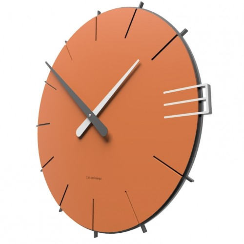 Dizajnové hodiny 10-019 CalleaDesign Mike 42cm (viac farebných verzií) Farba zelená oliva-54