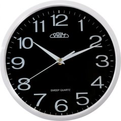 Nástěnné hodiny PRIM Linea - black (E01P.3988.0090)