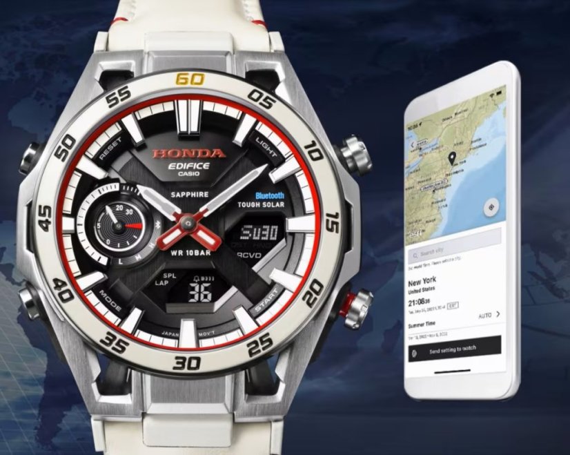 CASIO ECB-2300HR-1AER Edifice Sospensione Honda Special Edition 60th Anniversary of the First Victory in F1