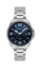 Pánské hodinky se safírovým sklem LAVVU HERNING Blue  LWM0091