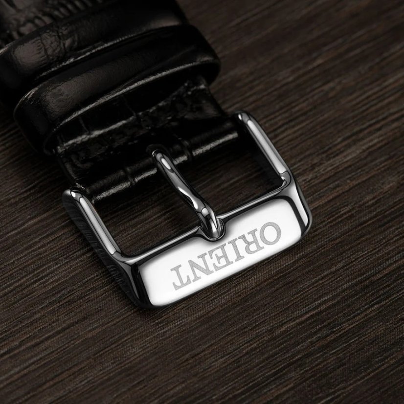 Kožený řemínek Orient UDEVNSB 21mm (Pro modely AC00 Verze 1 a 2), černý