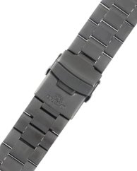 Oceľový náramok Orient PDEKY0Z 23mm, čierny