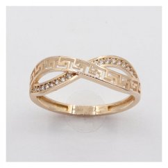 Zlatý prsteň YYZ1162RO, veľ. 57, 1.9 g