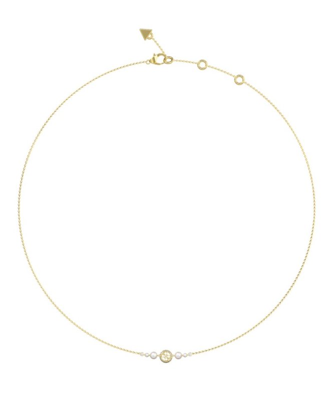 Guess Tiny Pearly náhrdelník JUBN05519JWYGT/U Guess Tiny Pearly náhrdelník JUBN05519JWYGT/U
