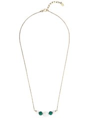 Pozlátený strieborný náhrdelník JVD SVLN0756SH8ZP45