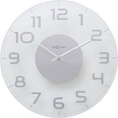 Designové nástěnné hodiny 8817tr Nextime Classy round 30cm