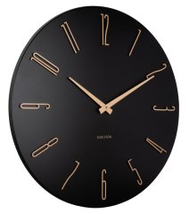 Dizajnové nástenné hodiny 6073BK Karlsson 50cm