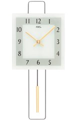 Dizajnové kyvadlové hodiny 7505 AMS 44cm