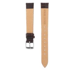 Kožený remienok na hodinky PRIM Kožený remienok na hodinky PRIM RB.15874 (14 mm) - tmavo hnedý - RB.15874.1412.5252.L