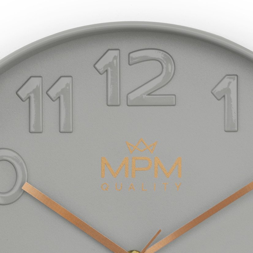 Hodiny s tichýň chodom MPM E01.4155.92