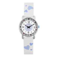 Dětské náramkové hodinky s motivem srdce JVD J7237.2