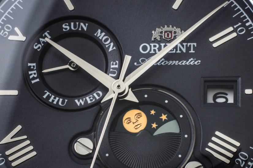 Orient Classic Bambino 2nd Generation Version9 Sun & Moon Automatic RA-AK0806L30B Limited Edition 9500pcs