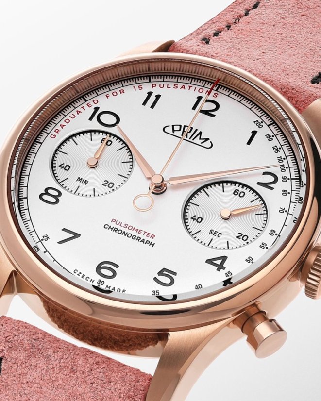 Prim Janský Pulsometer Chronograph 39 - D - W03P.13283.D