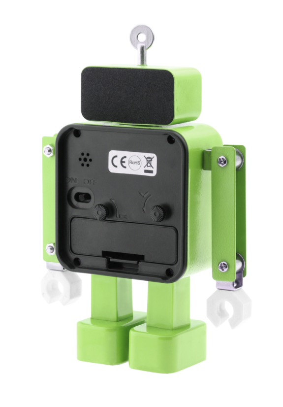 Detský budík ROBOT s tichým chodom JVD SRP2305.1