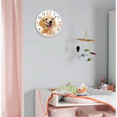 Designové nástěnné hodiny 14846 Lowell 34cm
