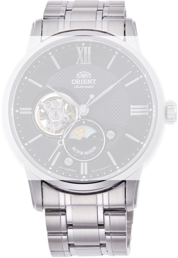 Ocelový náramek Orient UM010111J0 21mm (pro model RA-AS00), stříbrný Ocelový náramek Orient UM010111J0 21mm (pro model RA-AS00), stříbrný