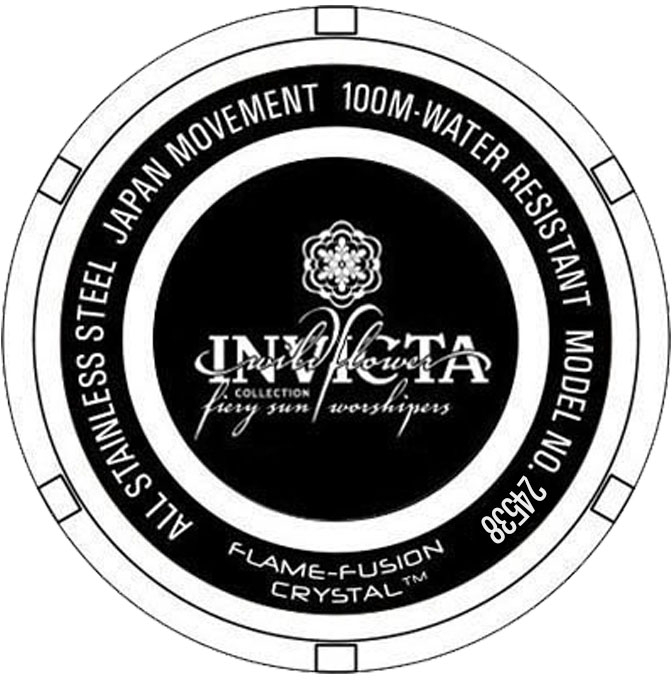 Invicta Wildflower Quartz 24538