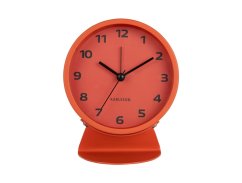 Stolové hodiny s budíkom 6082OR Karlssson 13cm