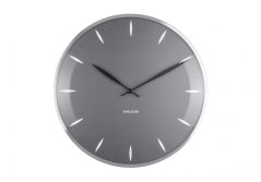 Dizajnové nástenné hodiny 5761GY Karlsson 40cm