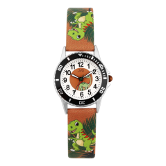 Detské náramkové hodinky s motívom dinosaurus JVD J7228.3