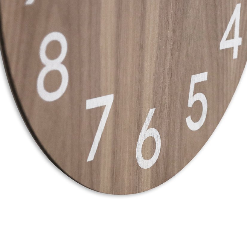 Drevené hodiny PRIM Genuine Veneer - C - E07P.4245.5400