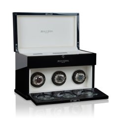 Naťahovač hodiniek HEISSE & SÖHNE 70019-244.142 Loop 3+5 Prime - Black