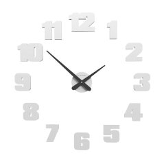 Designové hodiny 10-308 CalleaDesign 65cm (více barev) Barva stříbrná-2 - RAL9006