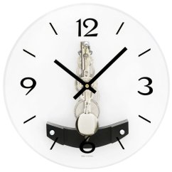 Mechanické nástenné dizajnové hodiny AMS 2754