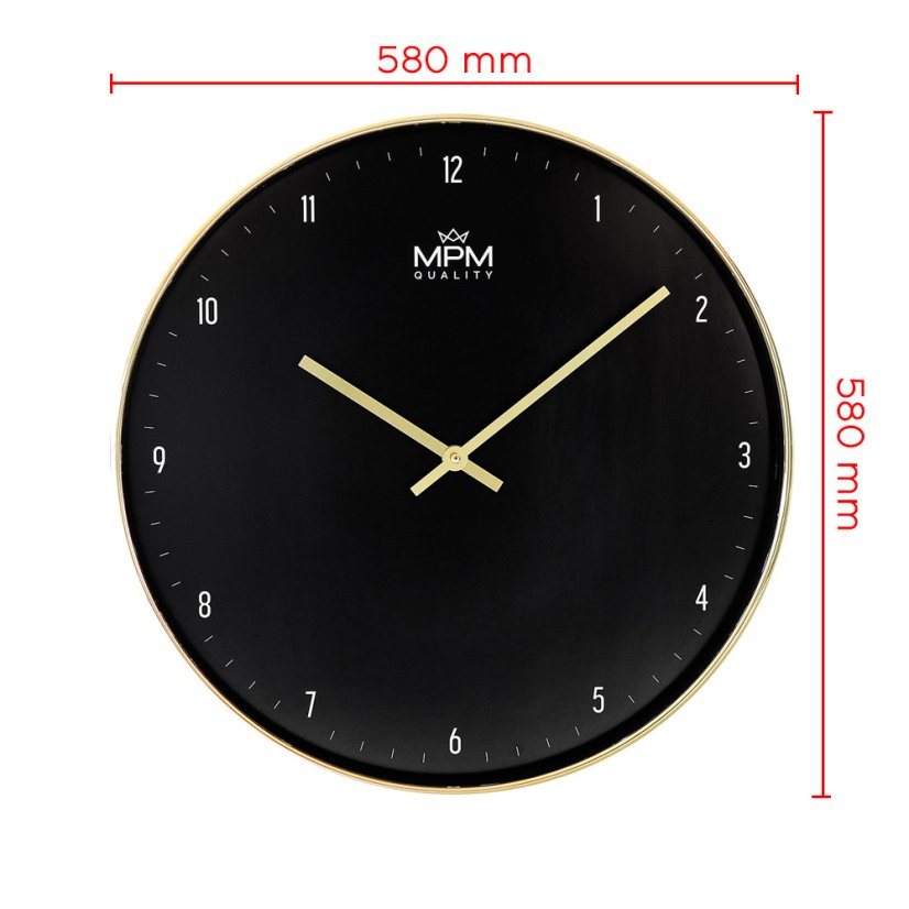 Nástenné hodiny MPM Goldie - E01.4329.8090