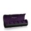 Puzdro na hodinky HEISSE & SÖHNE 70019-164 Rondo 5 Black/Violet