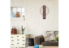 Designové kyvadlové hodiny 21543 Lowell 61cm