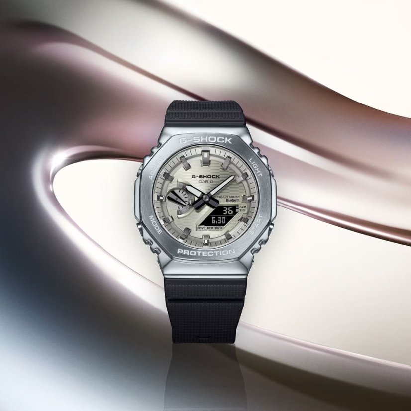 CASIO GBM-2100A-8BER G-Shock G-Steel Bluetooth