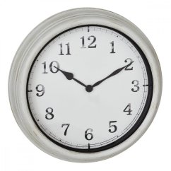 TFA 60.3067.02 OUTDOOR - nástenné hodiny pre vnútorné/vonkajšie použitie - biele