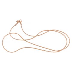 Nerezová retiazka 6557 - ružovo pozlátená - SNE.6557.. (50cm) rose