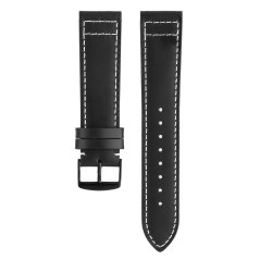 Kožený remienok na hodinky PRIM Tritium RB.13238 (22 mm) - čierny - RB.13238.2220.9000.L1