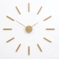 Dizajnové hodiny 10-330-60 gold CalleaDesign 90cm