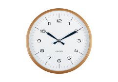 Dizajnové nástenné hodiny 6056YE Karlsson 30cm