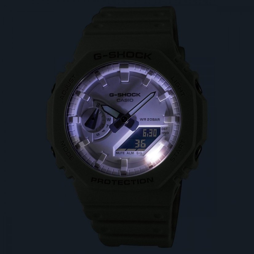 CASIO GA-2100-7A7ER G-Shock Carbon Core Guard Tone-on-Tone