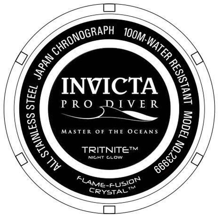 Invicta Pre Diver Men Quartz Chronograph 23999