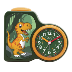 Dětský budík s tichým chodem dinosaurus JVD SRP163.1