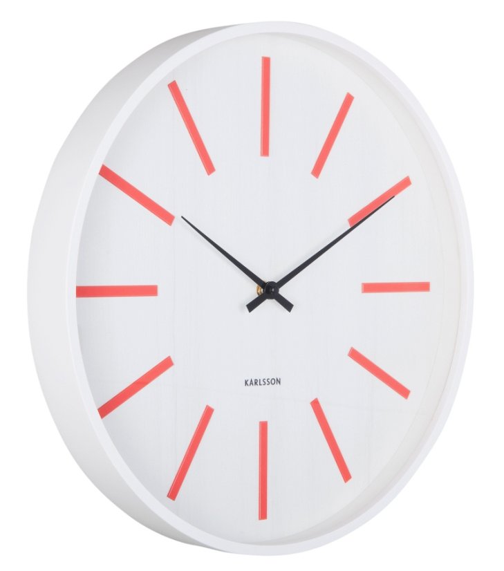 Dizajnové nástenné hodiny 6144RD Karlsson 40cm