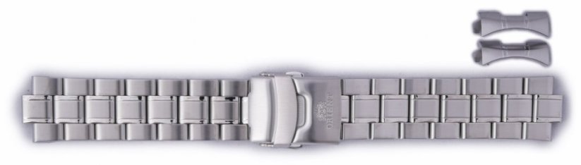 Stříbrný ocelový náramek Orient PDEGHSS, překlápěcí spona (pro modely FAA02, FEM65)
