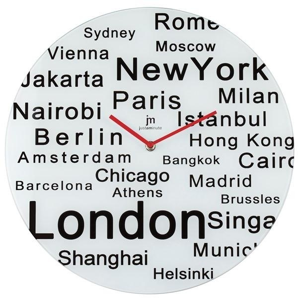 Dizajnové nástenné hodiny 14868 Lowell 38cm