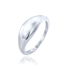 MINET Moderní stříbrný prsten vel. 60